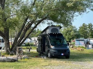 Tree RV sites with water and power